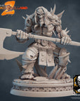 Undead Army - 3d Printed Miniature Sculpted by Txiki Design Studio