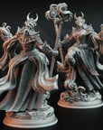 Tharvaya - Ascended Dragon Warlock - 3d Printed Miniature by DM Stash