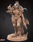 Hero Necromancer Female - Bullet Hell Heroes - 3d Printed Miniature by Bite the Bullet