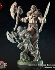 Ancestral Guardian Barbarian - 3d Printed Miniature by Crippled God Foundry