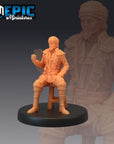 Pirate Sailing Master - 3d Printed by Epic Miniatures