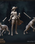 Celia Lefleur - 3d printed Miniature by Great Grimoire