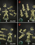 Grol Raiders - 3d Printed Miniature by Crippled God Foundry