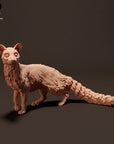 Common Genet - 3d Printed 1/24 Scale Miniature by Animal Den