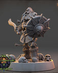 Corpse-Lord Varnorsk - Fallen Camaradas of Tainted Moor - 3d Printed Miniature sculpted by Daybreak Miniatures