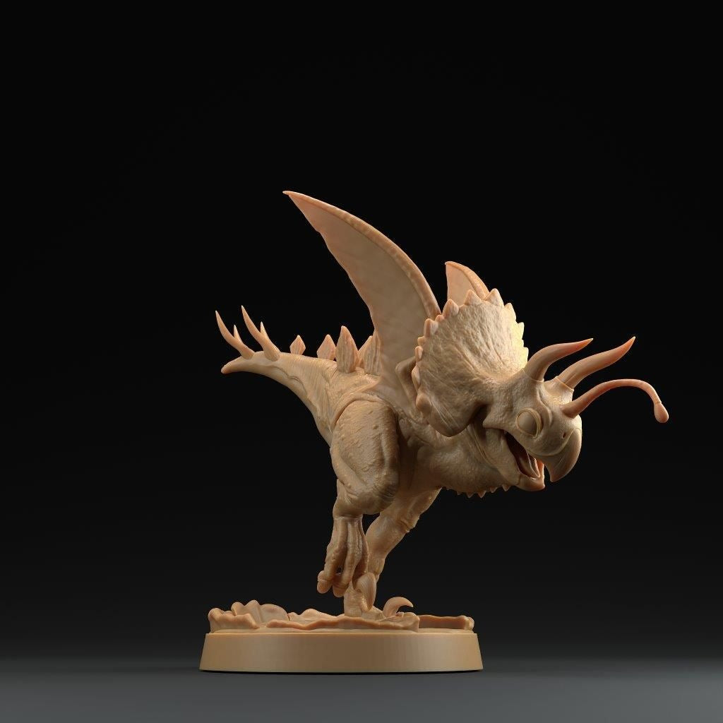 Hoppersaurus - 3d Printed Miniature by Dragon Trappers Lodge