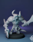 Minotaur Zombies - 3d Printed Miniature by DiceHeads