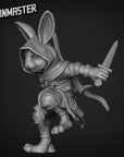 Rabbit Rogue - 3d Printed Miniature by Goon Master Games