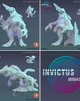 Sword Head Kaiju - 3d Printed by Invictus Miniatures