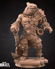 Sharkfolk Bandit Boss - 3d Printed Miniature by Bite the Bullet