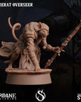 a statue of a demon with a sword