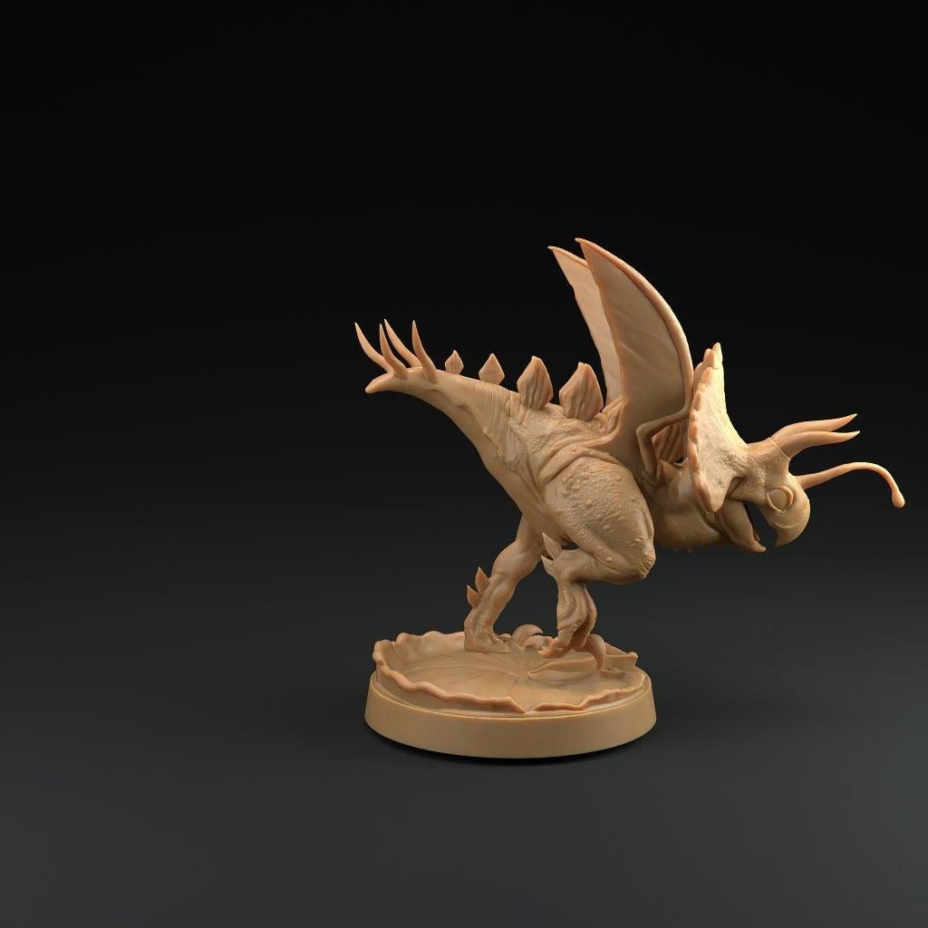 Hoppersaurus - 3d Printed Miniature by Dragon Trappers Lodge