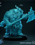 Gristlemaw Ogres - 3d Printed Miniature Sculpted by Mammoth Factory