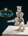 Kobold Fighter – Zibai - 3d Printed Miniature by DND Is A Woman