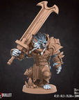 Worgen Warrior - 3d Printed Miniature by Bite the Bullet