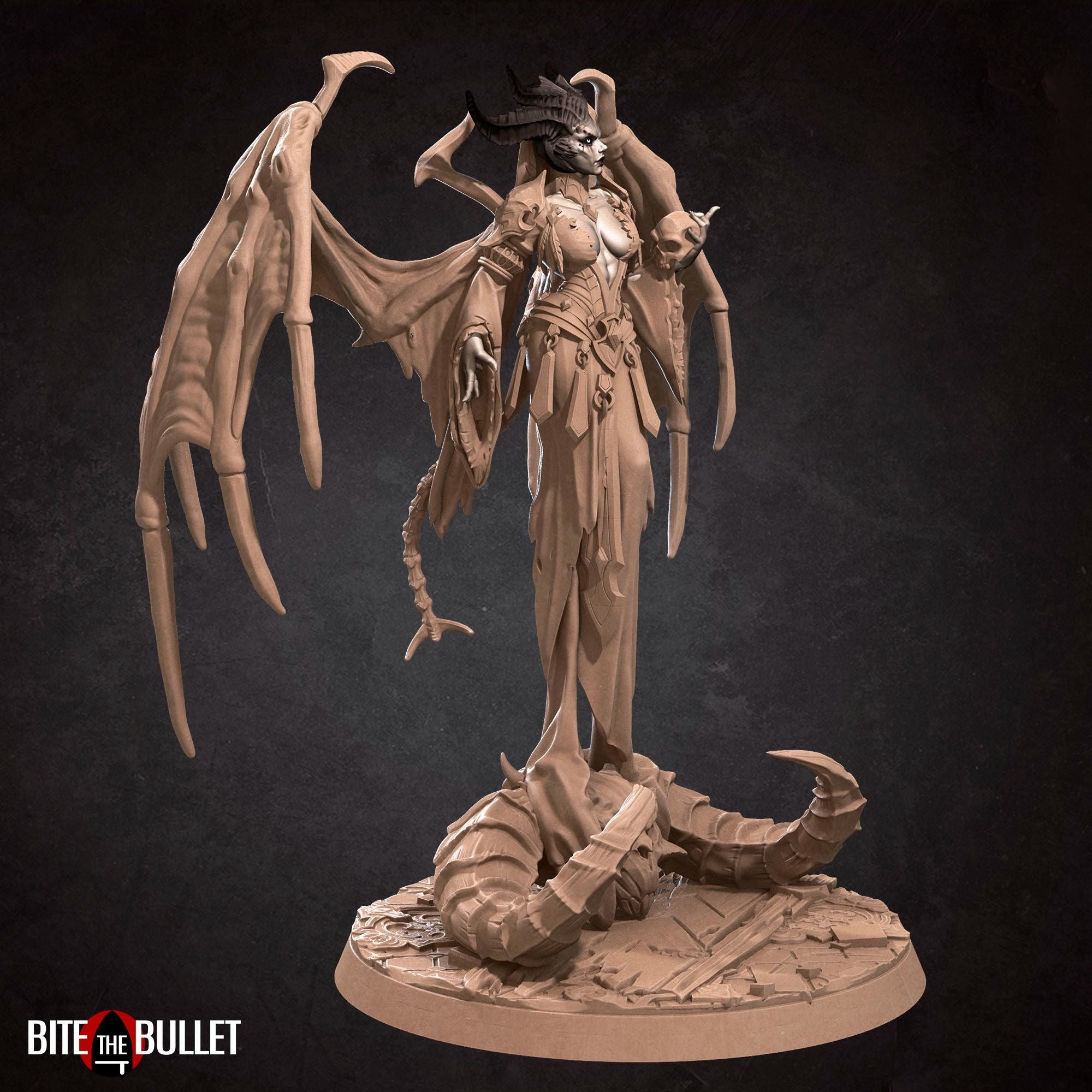 Daughter of Hatred - 3d Printed Miniature by Bite the Bullet