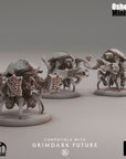 Lobster Warriors - 3d Printed Miniature by OshounaMinis