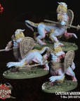 Capritaur Warriors - 3d Printed Miniature by Crippled God Foundry