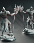 Ser Claudius, Knight of the Tower - 3d Printed Miniature Sculpted by DM Stash