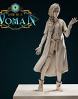 Aasimar Sorcerer Sophia - 3d Printed Miniature by DND Is A Woman