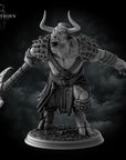 Minotaur - 3d Printed Miniature by Stormborn Collectibles