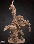 Owlfolk Druid - 3d Printed Miniature by Bite the Bullet