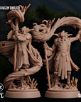 Sahuagin Druid - 3d Printed Miniature by Arcane Minis