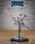 Shaolin Warrior Monk - 3d Printed by Epic Miniatures