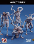 Void Zombies - 3d Printed Miniature by Arcane Minis