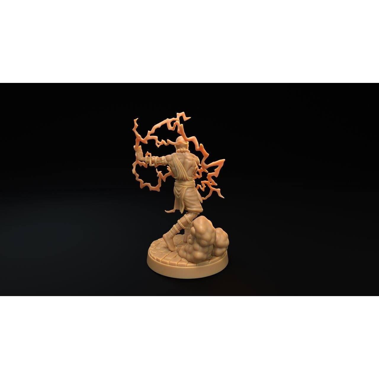 Jetsun, the Cleanser - 3d Printed Miniature by Dragon Trappers Lodge