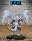 Draconic Demon Brass - 3d Printed Miniature Sculpted by Epic Miniatures