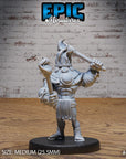 Torch Knight - 3d Printed Miniature Sculpted by Epic Miniatures