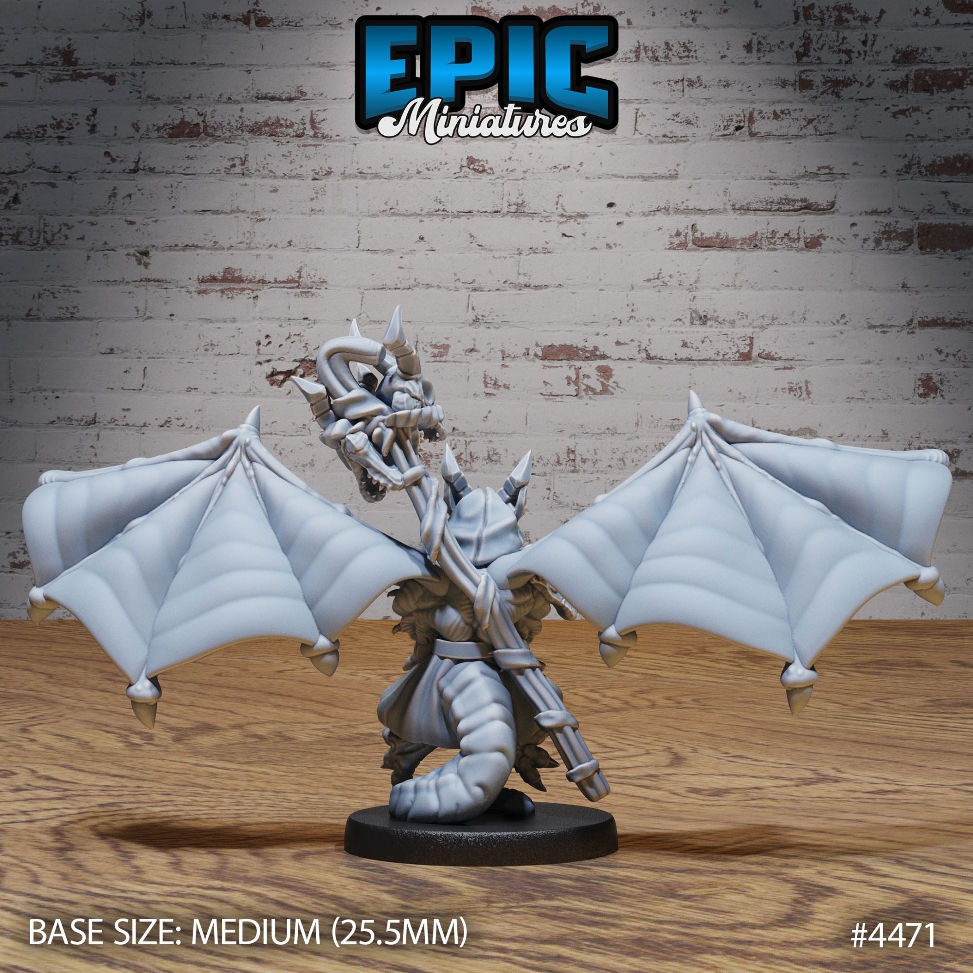 Winged Kobold Tribe - 3d Printed Miniature Sculpted by Epic Miniatures