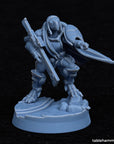 Tracer Sculptor (Toorts Hero Leader) - 3d Printed Miniature Sculpted by Tablehammer