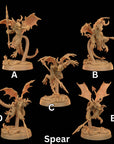 Fiendish Kobolds, Fiends of Incandriox - 3d Printed Miniature by Dragon Trappers Lodge