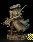 Demon Hunter Mara - 3d Printed Miniature by The Witchguild