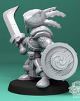 Axolotl Fighters - 3d Printed Miniature by DiceHeads