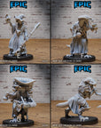 Serpent Folk - 3d Printed Miniature Sculpted by Epic Miniatures