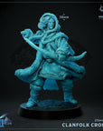 Clanfolk - Frostwilds Pt 2 - 3d Printed Miniature by Mammoth Factory