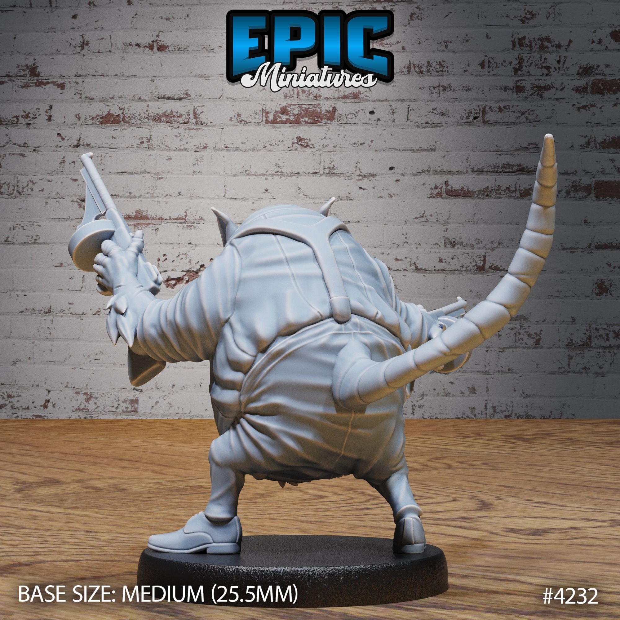 Sewer Rat Godfather - 3d Printed by Epic Miniatures