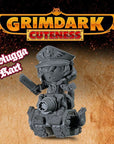 Slugga Kart - 3d Printed Grimdark Cuteness Chibi Miniature