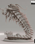 Centipede Queen - Deep Hive - 3d Printed Miniature by OshounaMinis