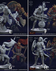 Auxiliar Spearmen - 3d Printed Miniature by Mammoth Factory