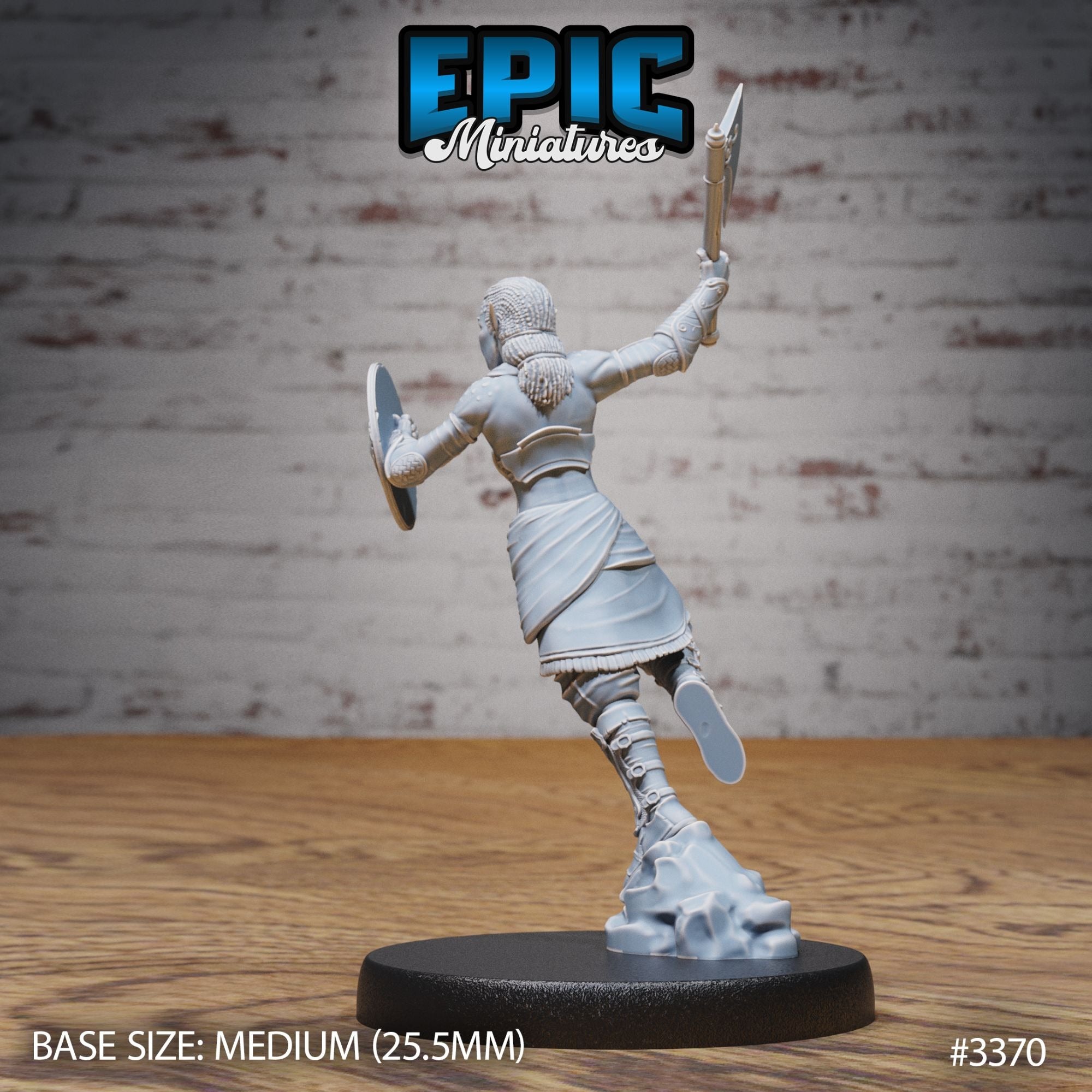 Female Slave Rebel - 3d Printed by Epic Miniatures