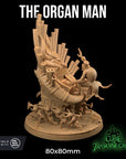 The Organ Man - 3d Printed Miniature by Dragon Trappers Lodge