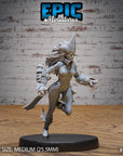 Fire Genasi Female - 3d Printed by Epic Miniatures