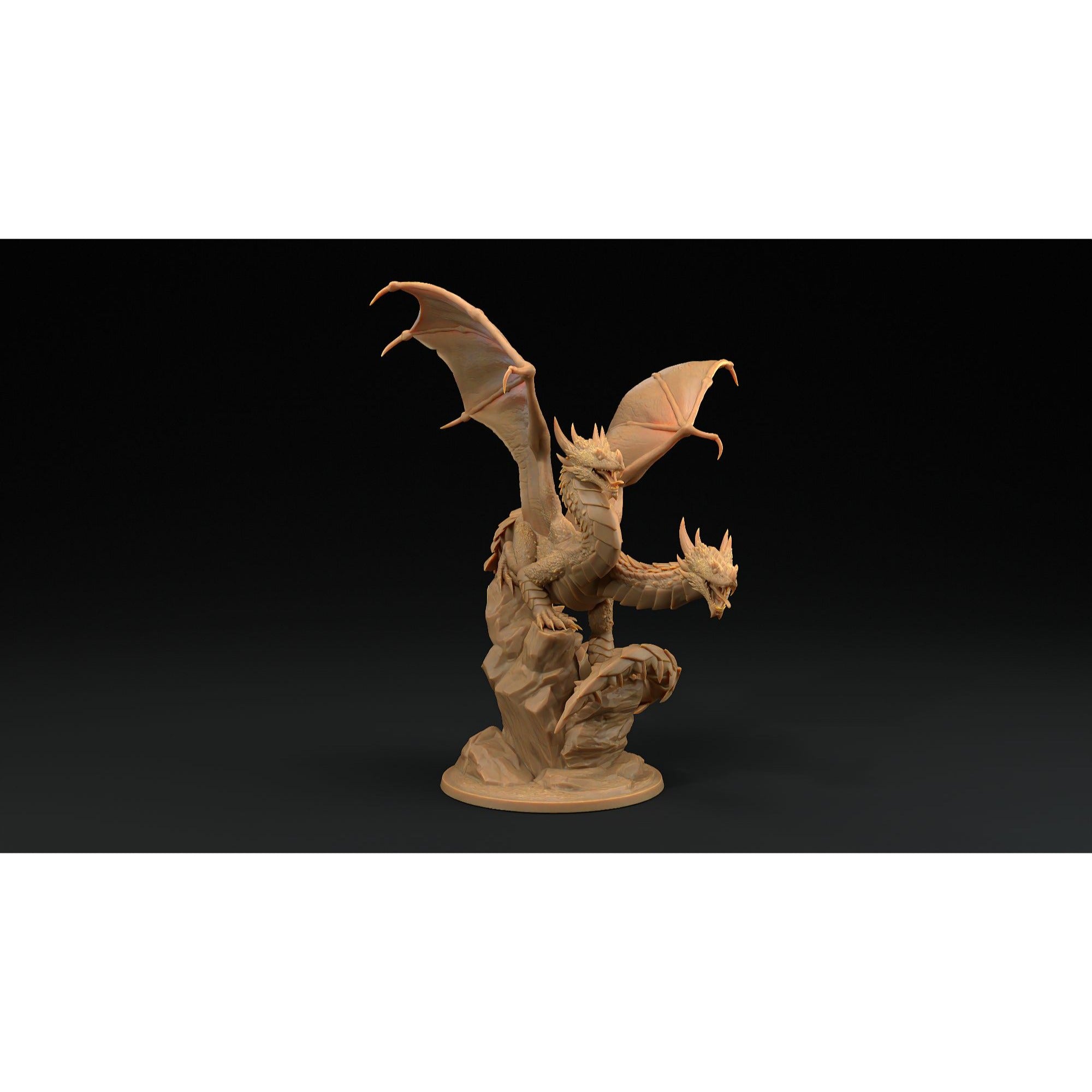 Viperwing Dragon Adult - 3d Printed Miniature by Dragon Trappers Lodge