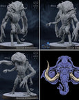 Dralfar Wyrmspawn - 3d Printed Miniature by Mammoth Factory