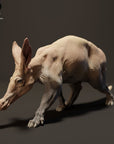 Aardvark - 3d Printed 1:24 Scale Miniature sculpted by Animal Den