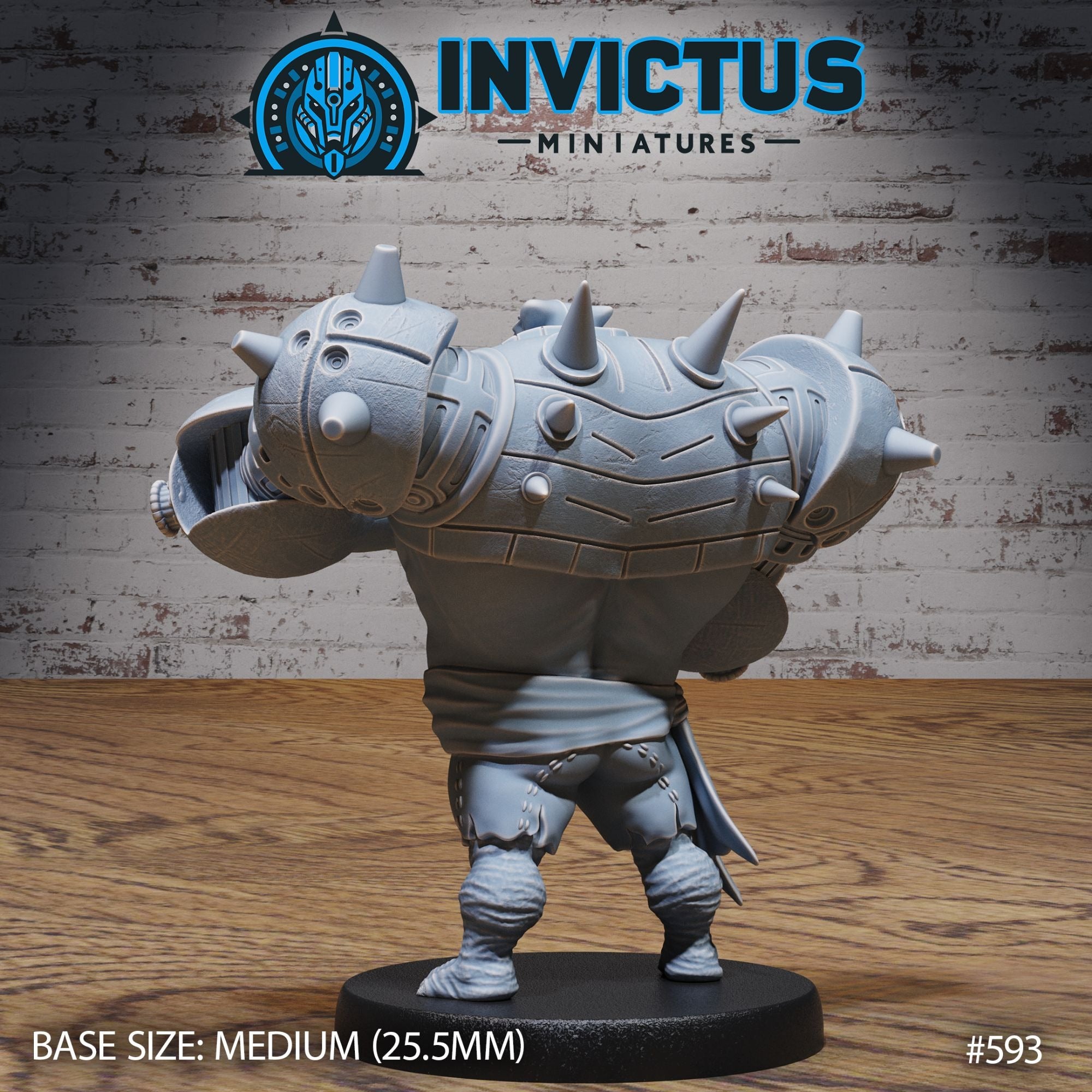 Alien Brute - 3d Printed by Invictus Miniatures